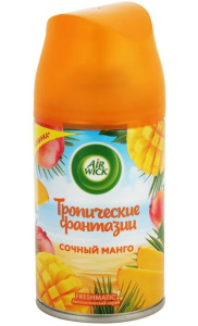 Сменный блок Освежитель воздуха "Air Wick" 250 мл. "Спелый манго" /6шт*уп