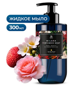 300 мл. GraSS Мыло жидкое парфюмированное "Milana Spring Bloom" /6шт*кор /125448