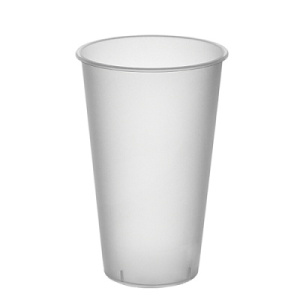 Стакан 500 мл Bubble Cup прозрач. МАТОВЫЙ ПП 90мм /25шт*20уп/500шт*кор/ Смарт
