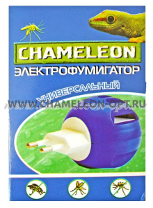 Электрофумигатор с пов. вилкой в коробочке "Chameleon" /40шт/Я-395
