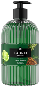 Жидкое мыло для рук 500мл Fabrik Лайм, груша, можжевельник/10шт*кор/ПР-0050627