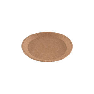 Тарелка картон D=230 А1 ECO PLATE  (крафт/крафт)  (100/800шт*кор)