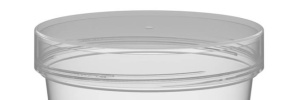 Крышка к банке шарм 250-600 мл d 106 мм ПРОЗРАЧНАЯ (240 шт) Перинт