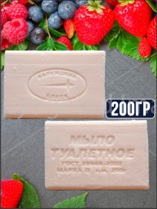 Мыло кусковое туалетное  Калужский блеск 200 гр /40*кор