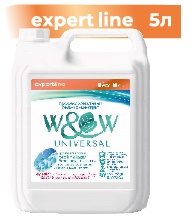 W&W  Гель-концентрат UNIVERSAL для стирки 5 л