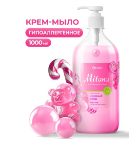 1000 мл. GraSS Мыло жидкое Fruit bubbles  с дозатором /6шт*кор/ 125312